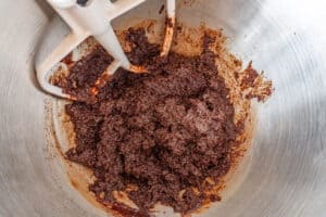 butter and sugar mixture mixed together,