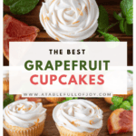 grapefruit cupcakes pinterest pin.