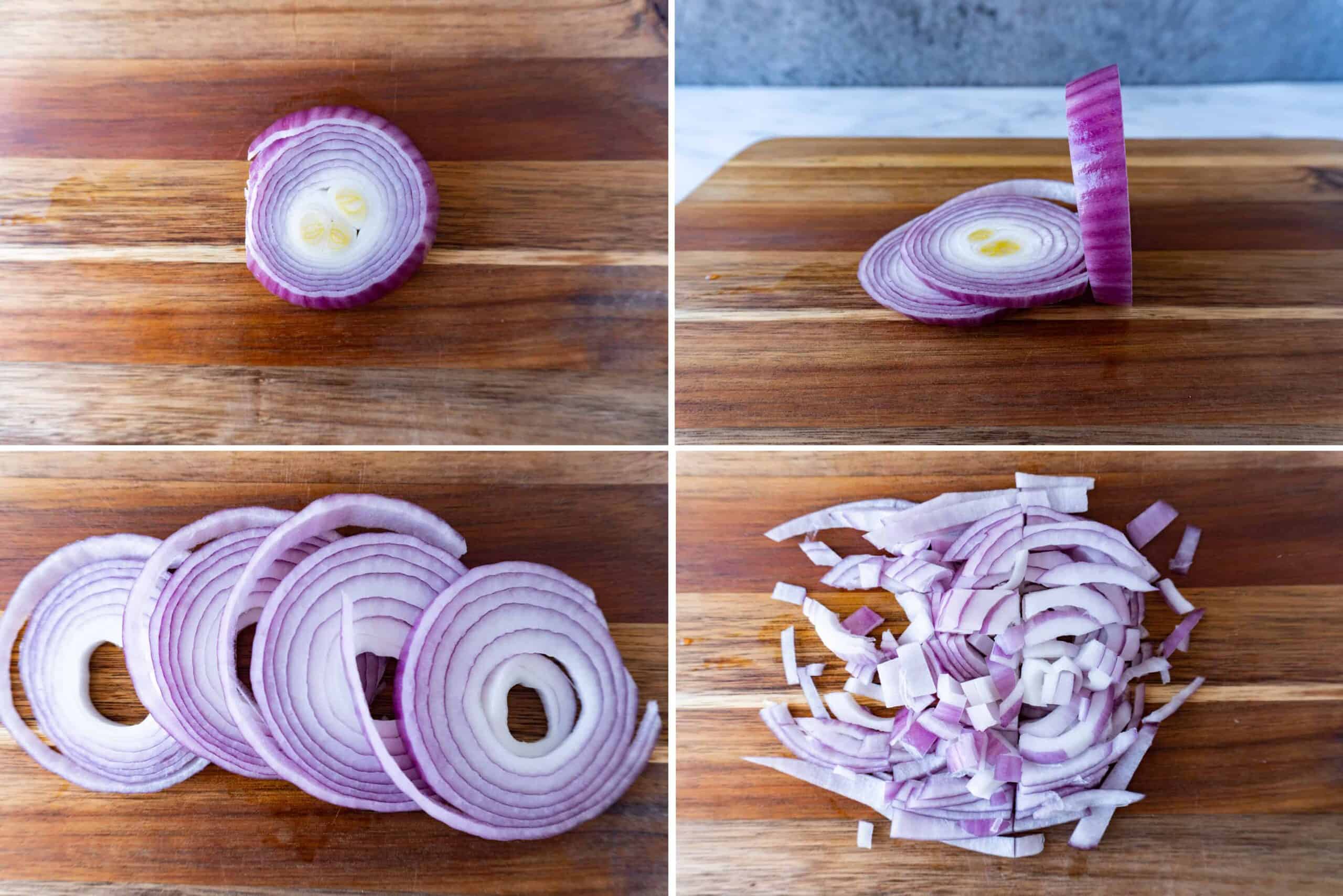 HOw to cut an onion