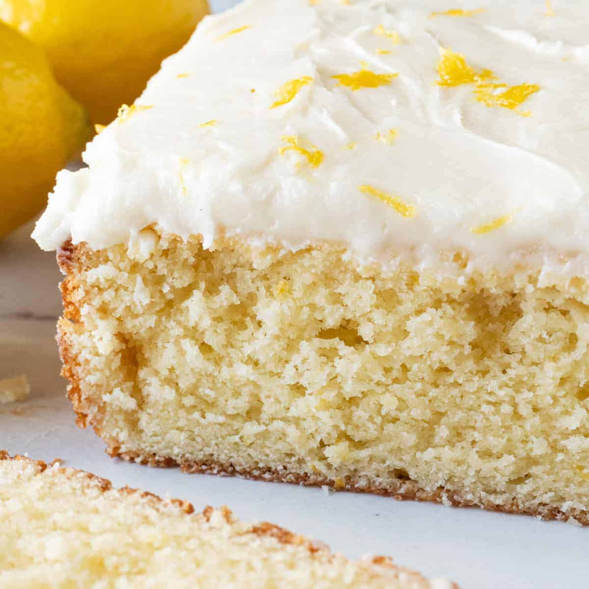 Easy Lemon Cake Recipe A Table Full Of Joy