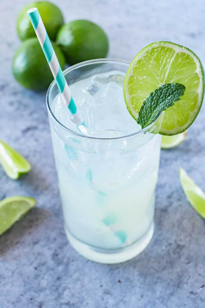 Homemade limeade recipe a table full of joy