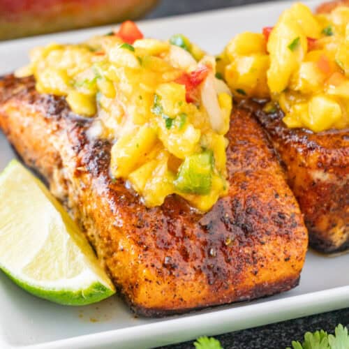 Salmon with Mango Salsa featured image
