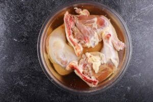 Chicken in brine