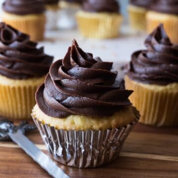 Yellow Cupcakes