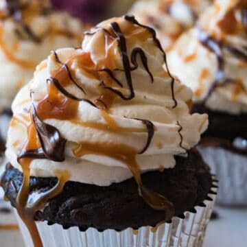 Salted Caramel Cupcakes