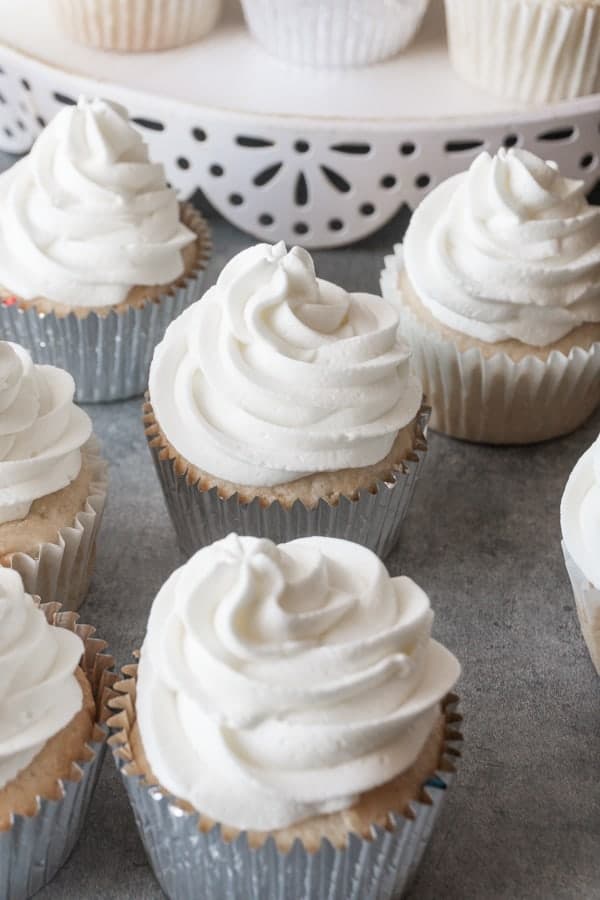 White Cupcake Recipe • A Table Full Of Joy