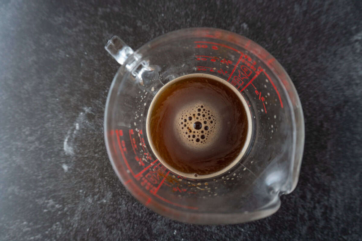 espresso mixture.