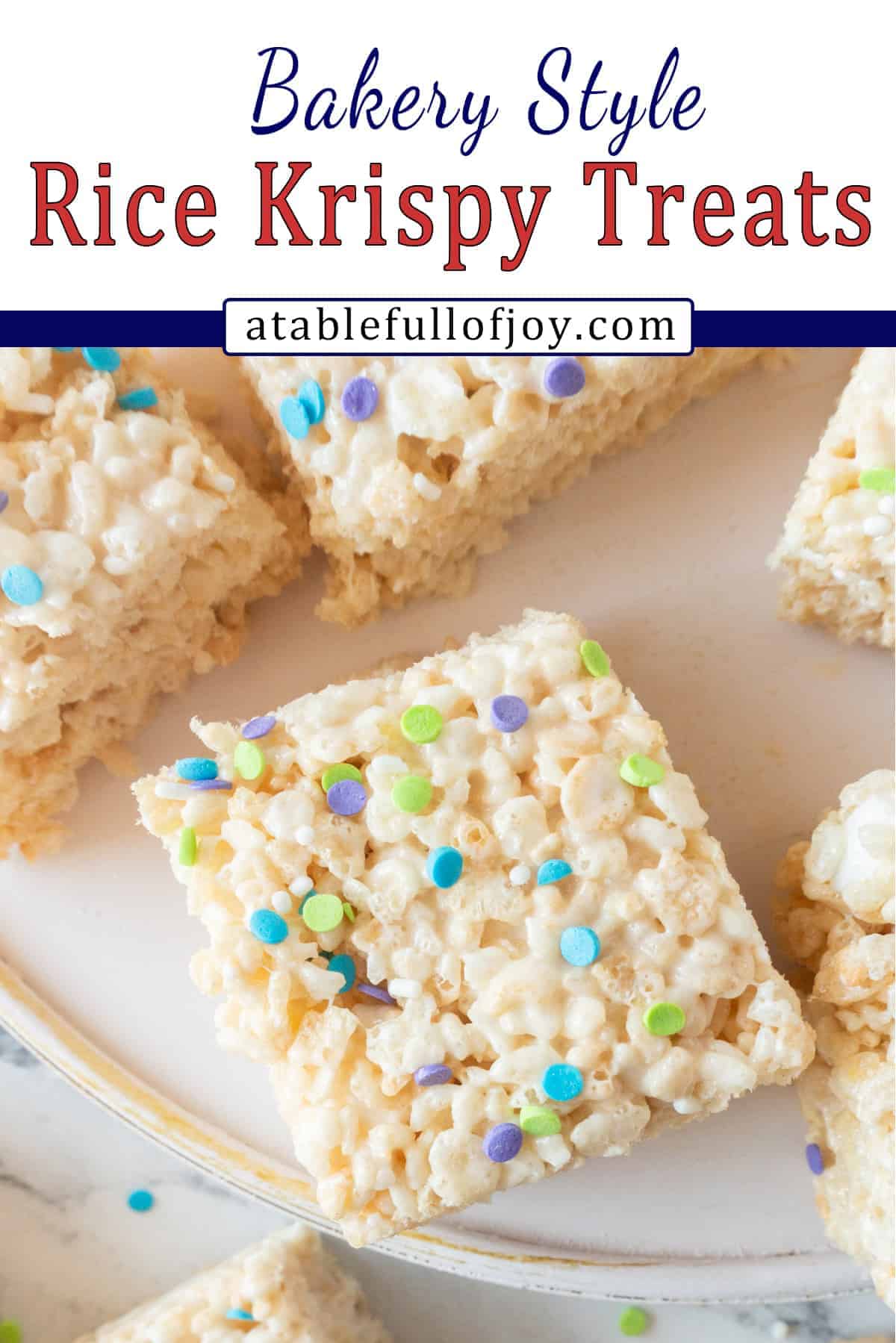 Rice Crispy Treat Pinterest Pin