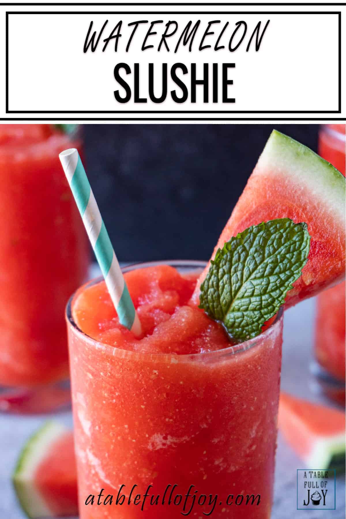 Watermelon Drink Pinterest Pin