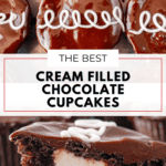 cream filled cupcakes pinterest image