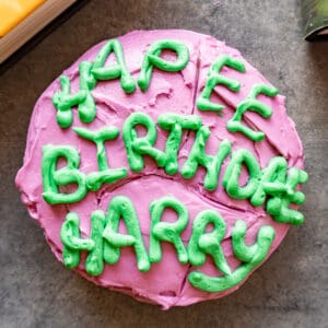 Easy Harry Potter Cake - Hagrid's Birthday Cake