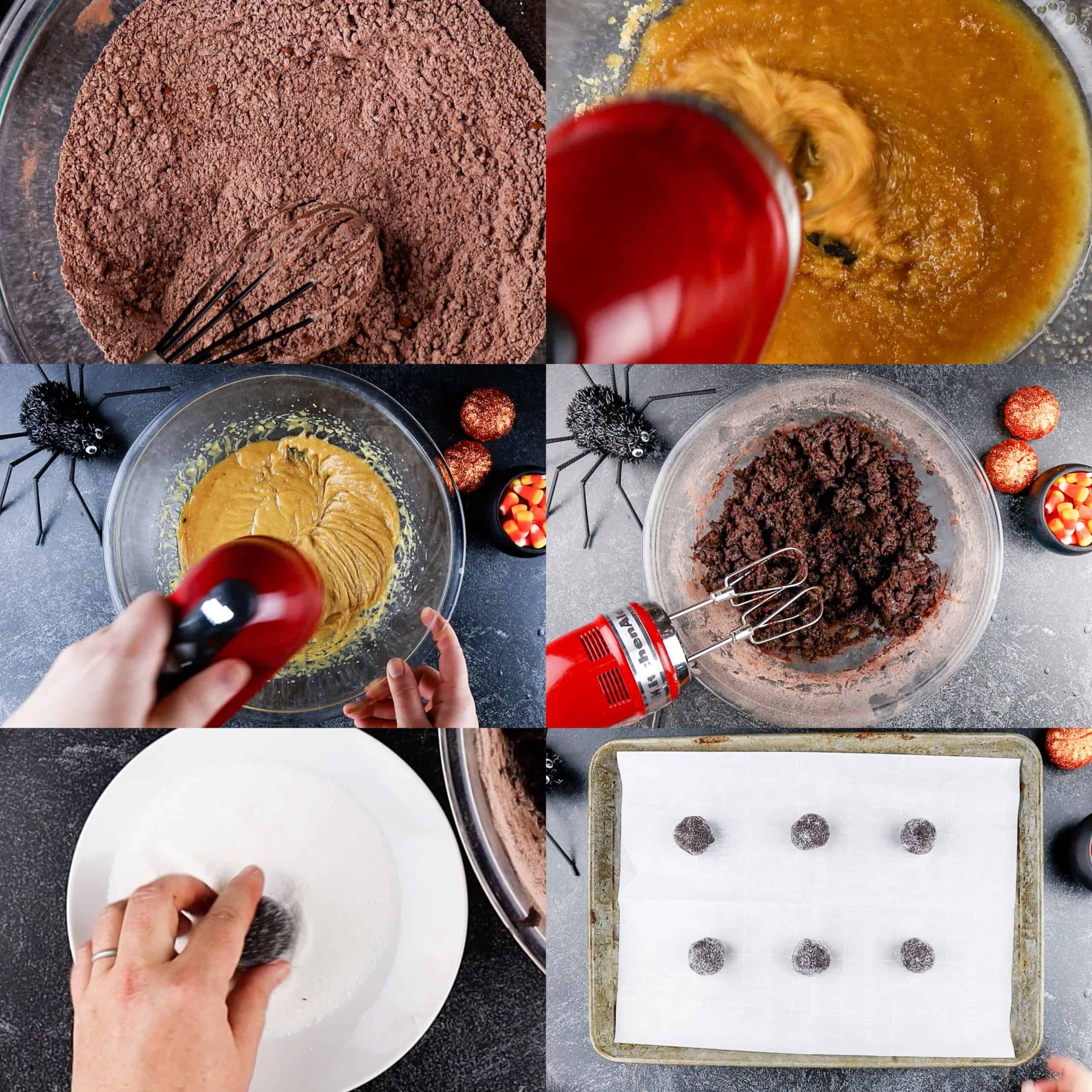 make the dough process photos