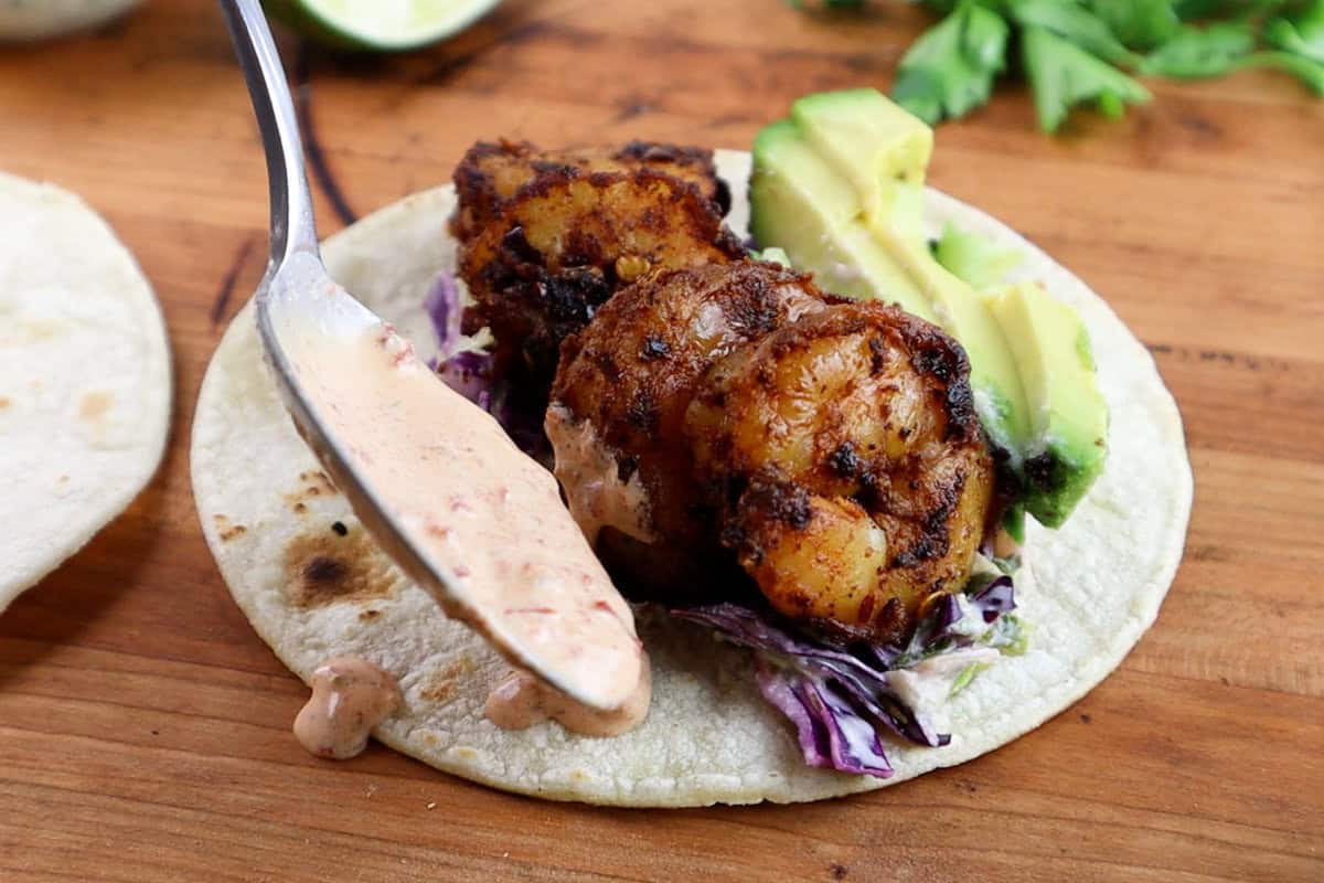 assembling taco