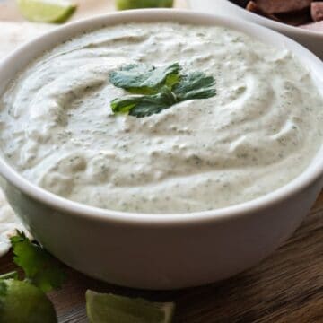 Cilantro Lime Sauce