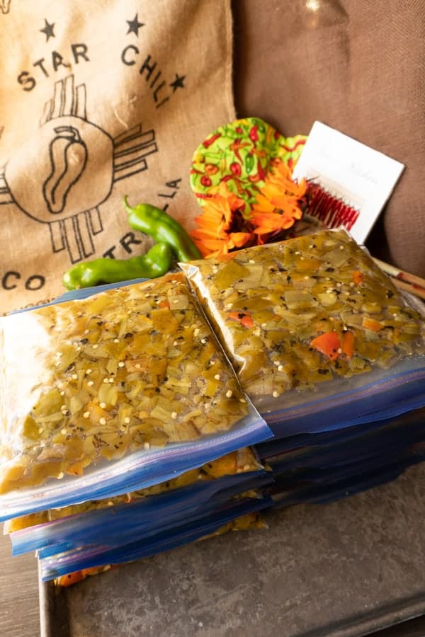 How to Roast Green Chile • A Table Full Of Joy