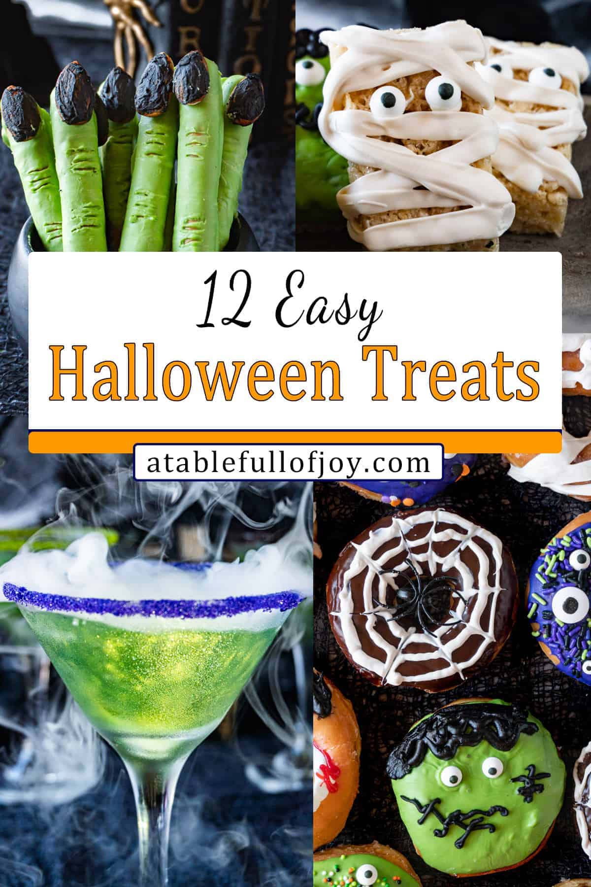 easy halloween treats pinterest pin