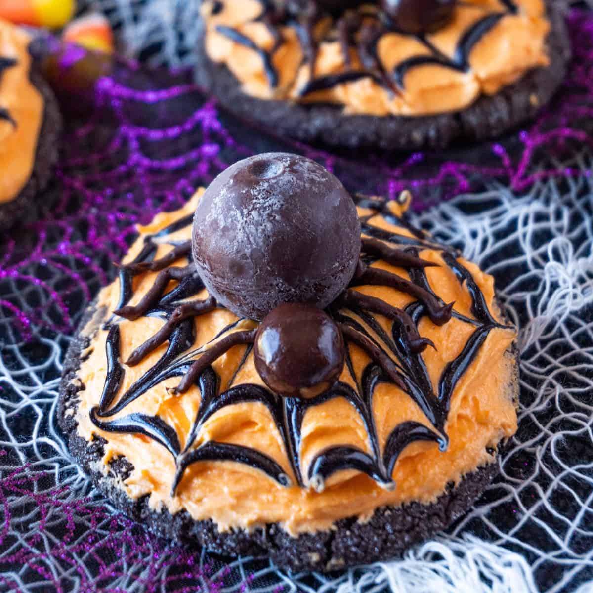 Halloween Spider Cookies featured image