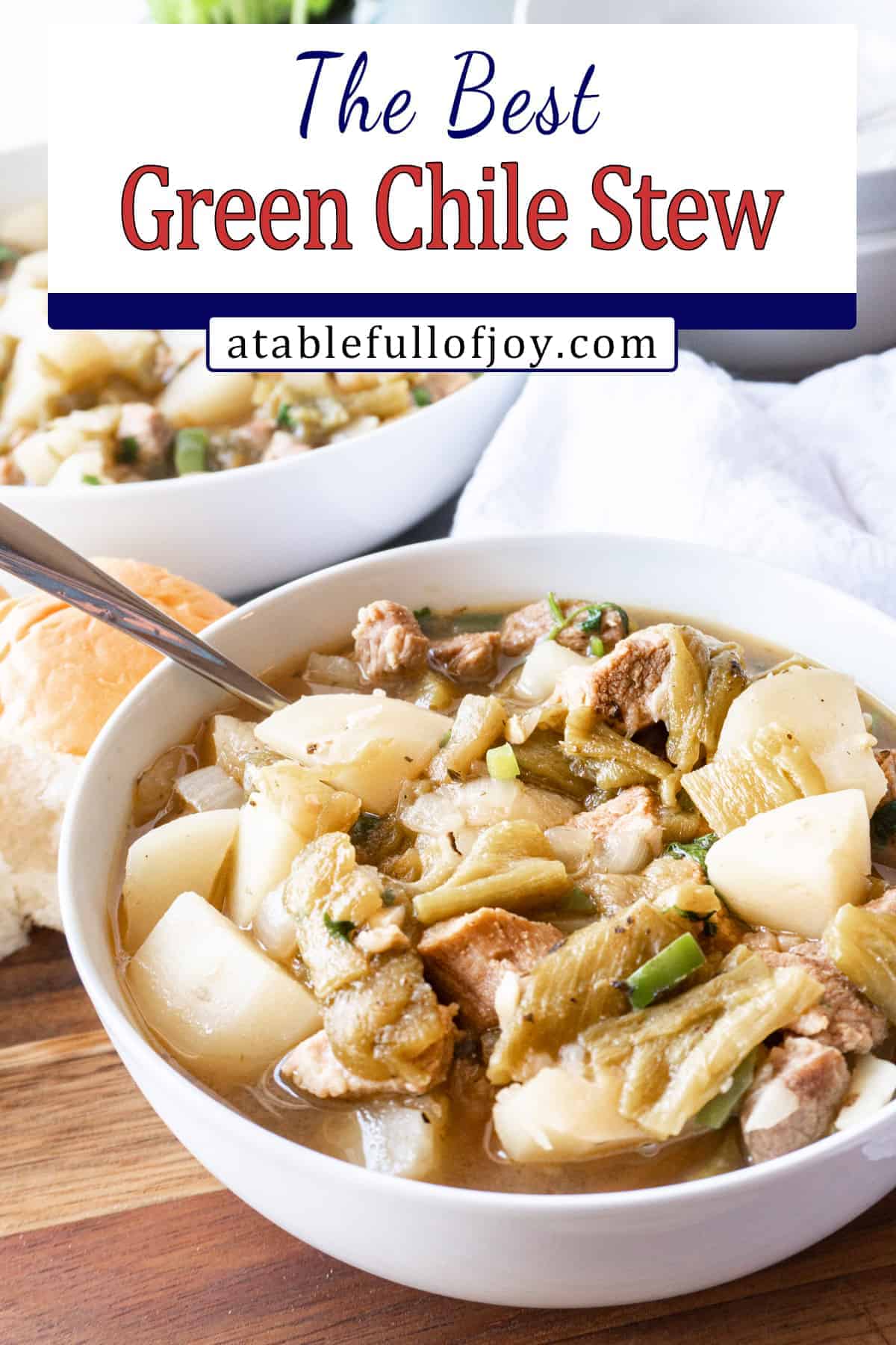 green chile stew pinterest pin