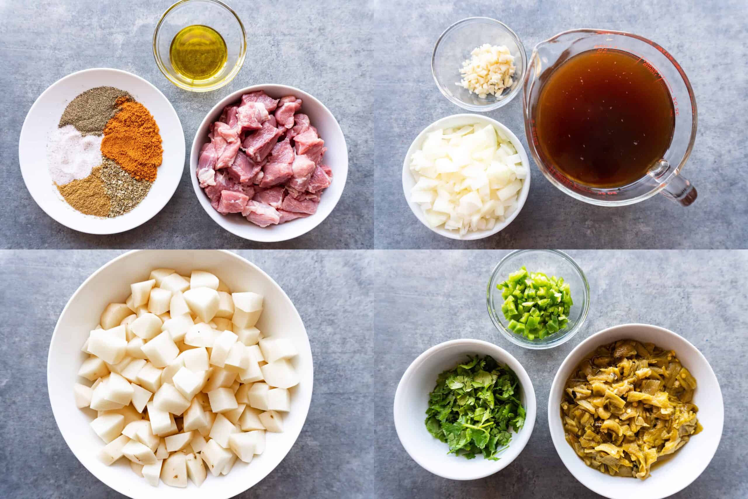 green chile stew ingredients