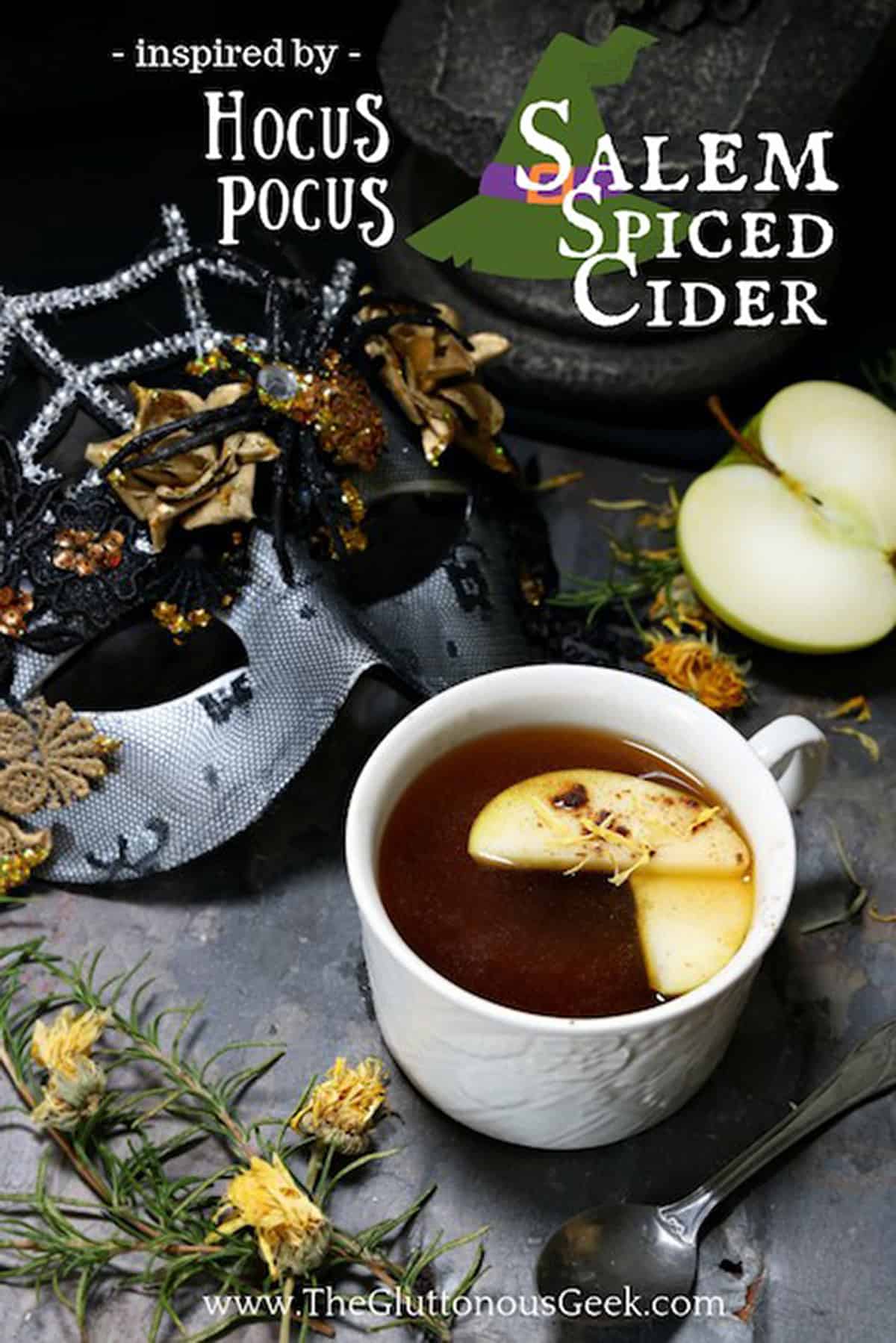 Salem cider in cup