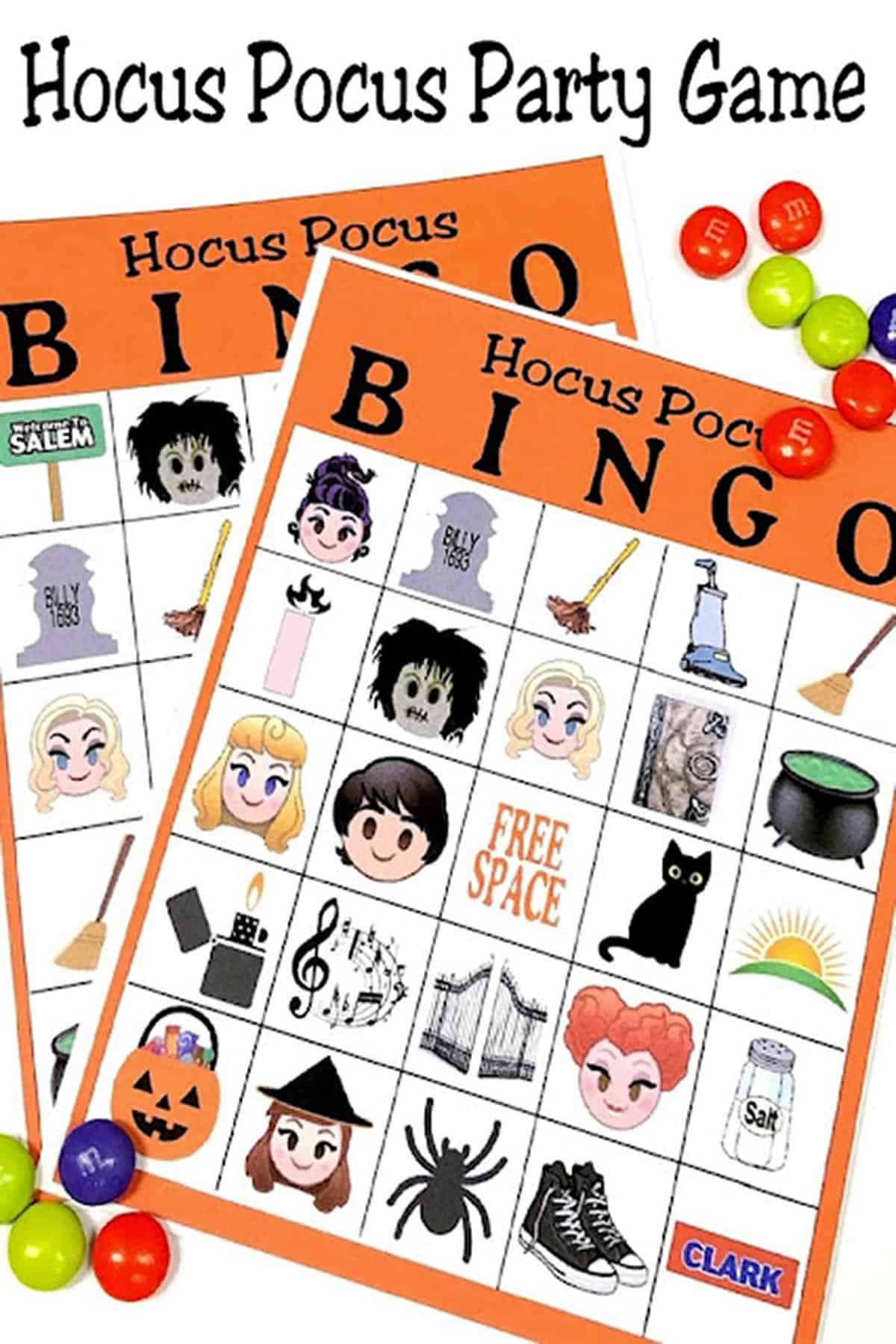 hocus pocus bingo