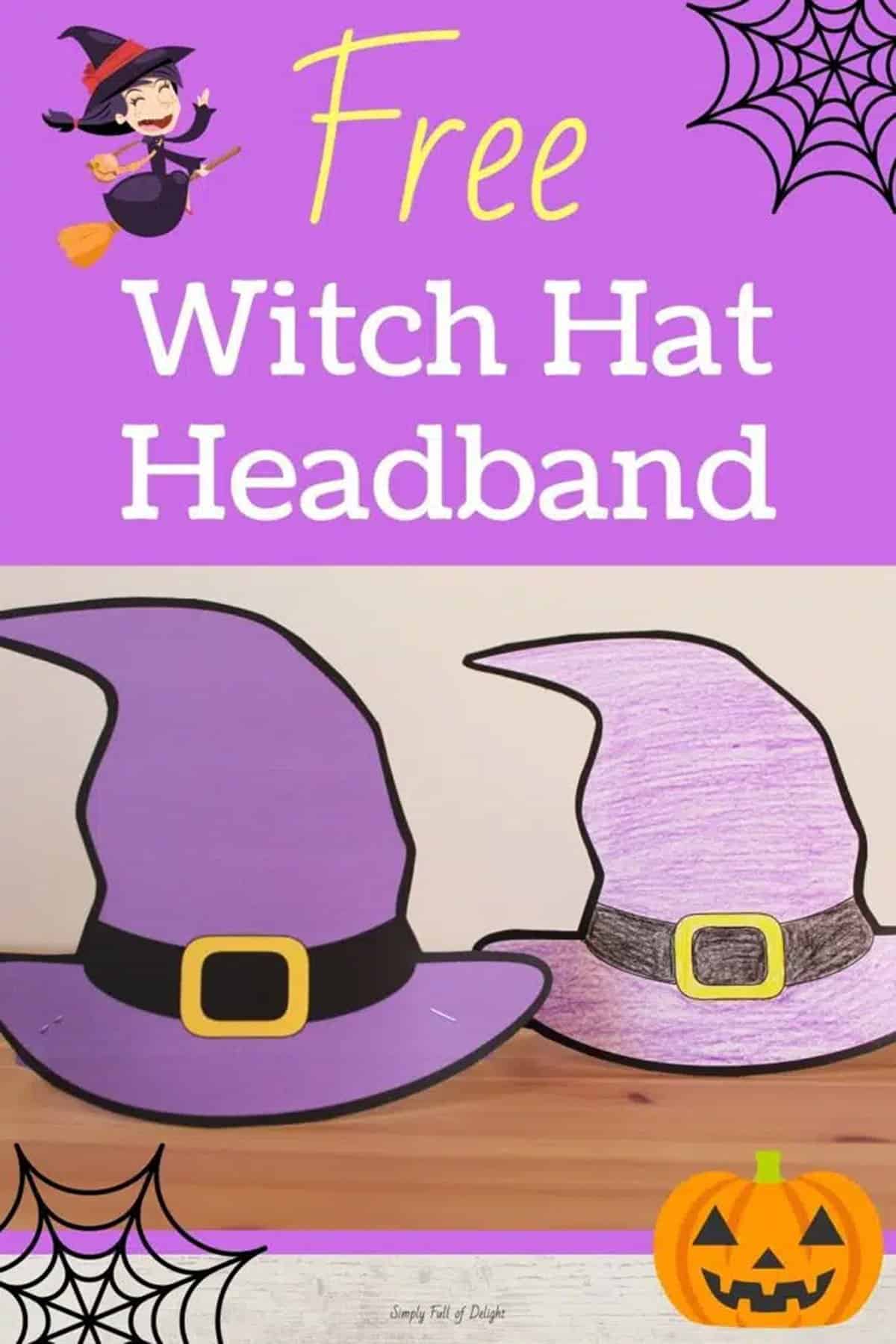 witch hat printable
