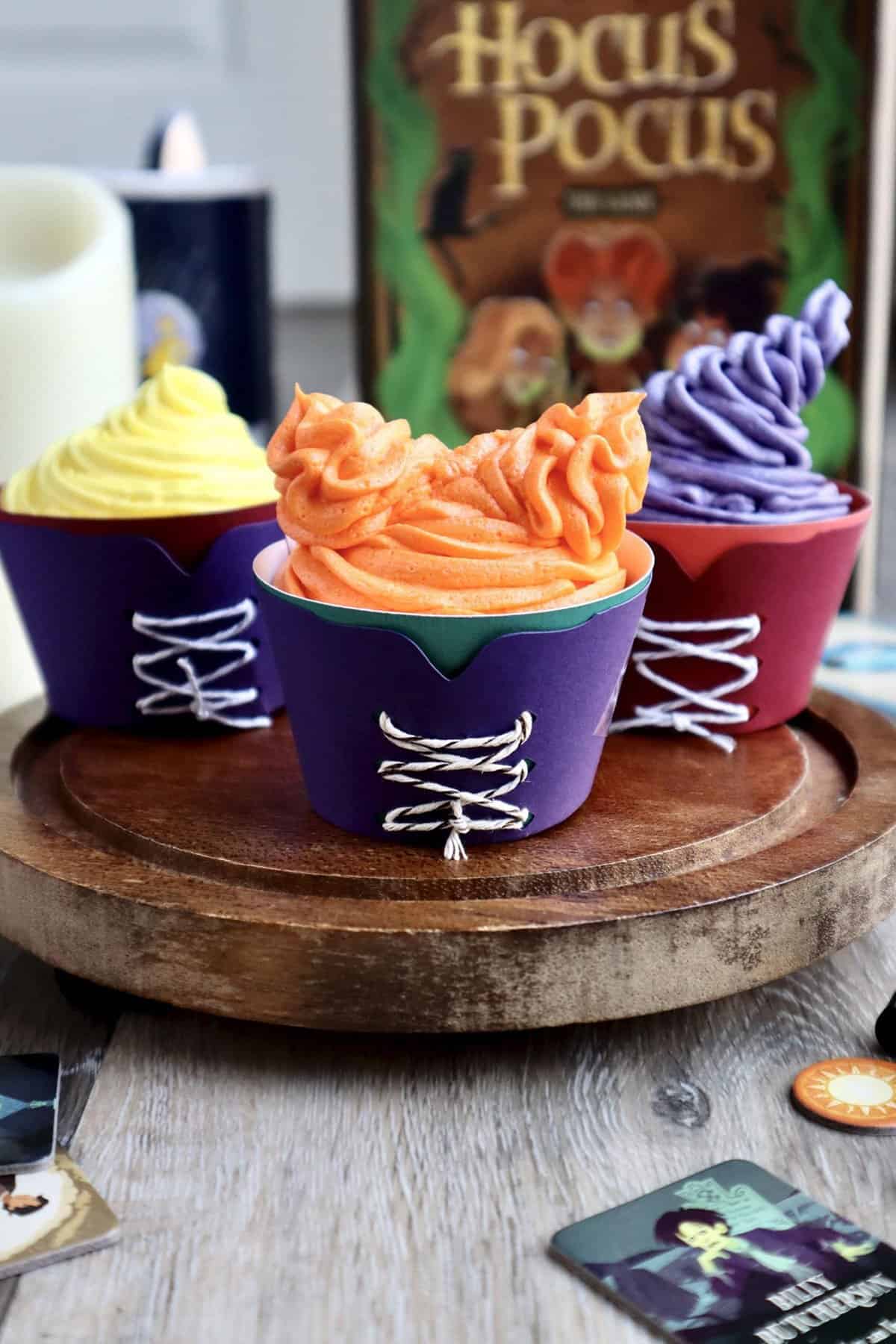 hocus pocus cupcakes