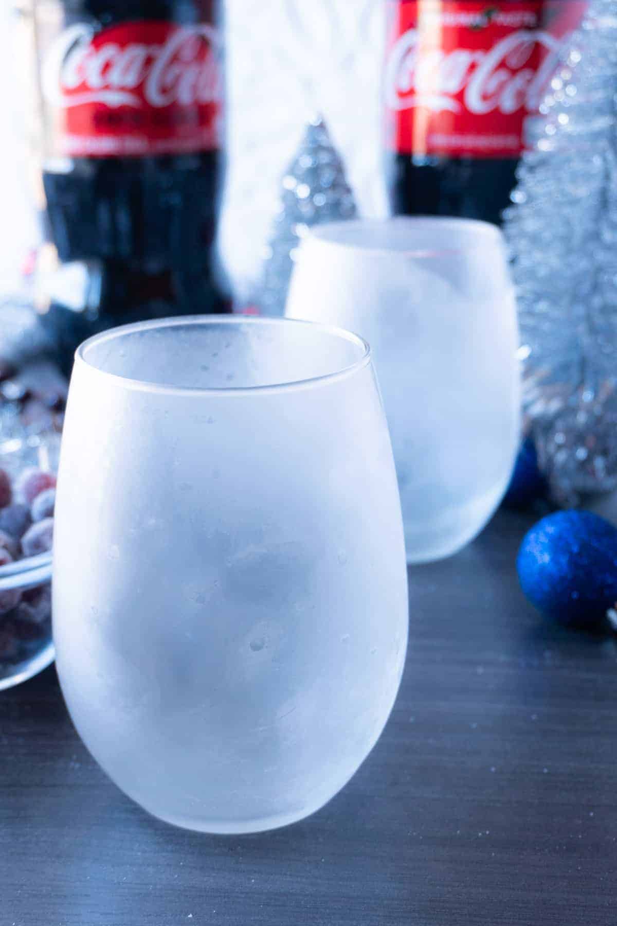 Frosted glasses