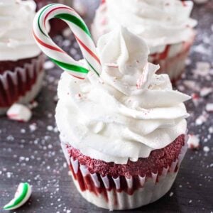 Peppermint cupcakes featured image