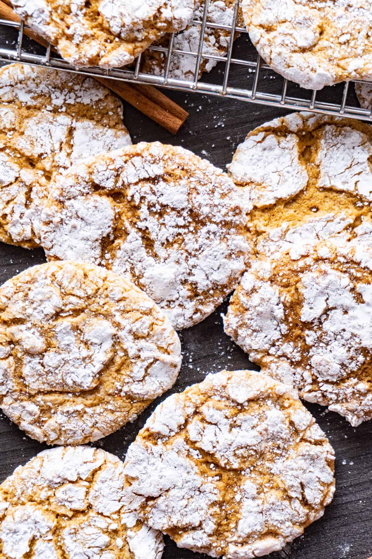 soft gingerbread cookies {in a cake pan} - ChinDeep