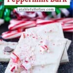 peppermint bark pinterest pin