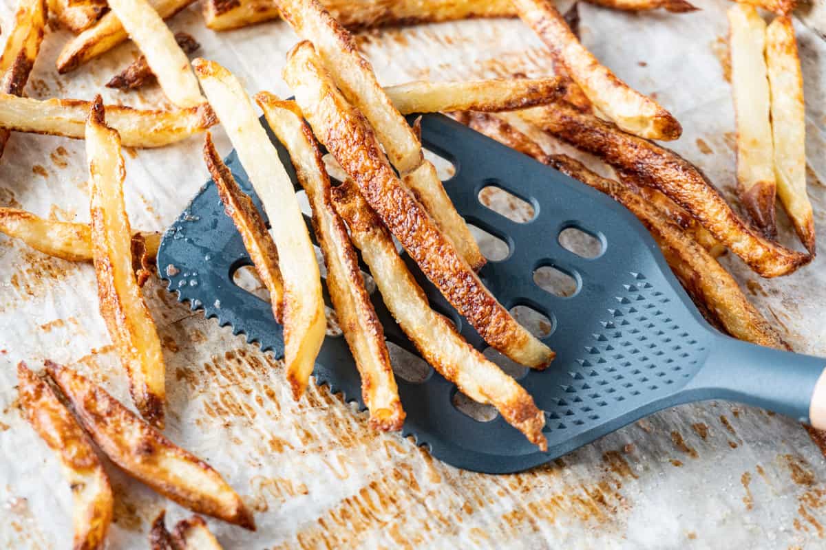 Homemade French Fries (Perfect Crispy Results) - Fifteen Spatulas