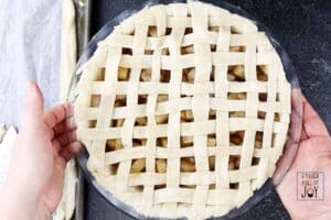 Pie Before being baked