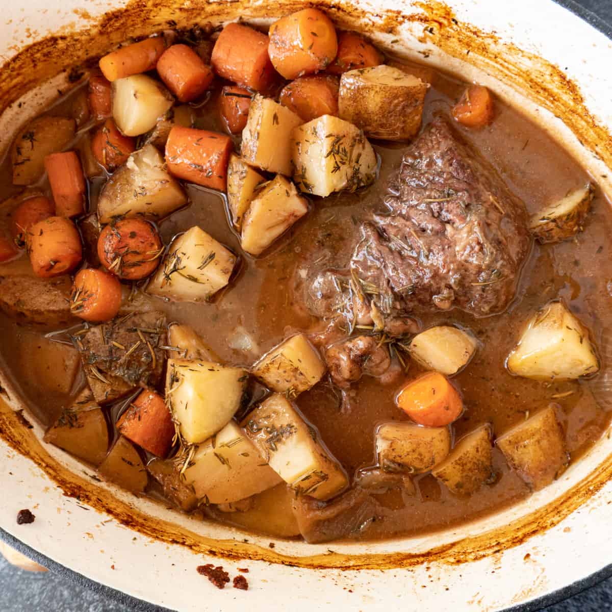 chuck roast in oven featured oven