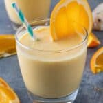 Orange Smoothie close up