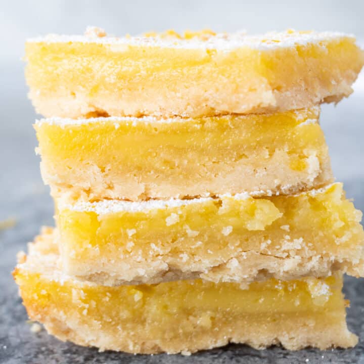 The BEST Lemon Bars from Scratch Only 5 Easy Steps!