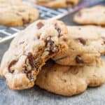 chocolate chip pudding cookies featured image