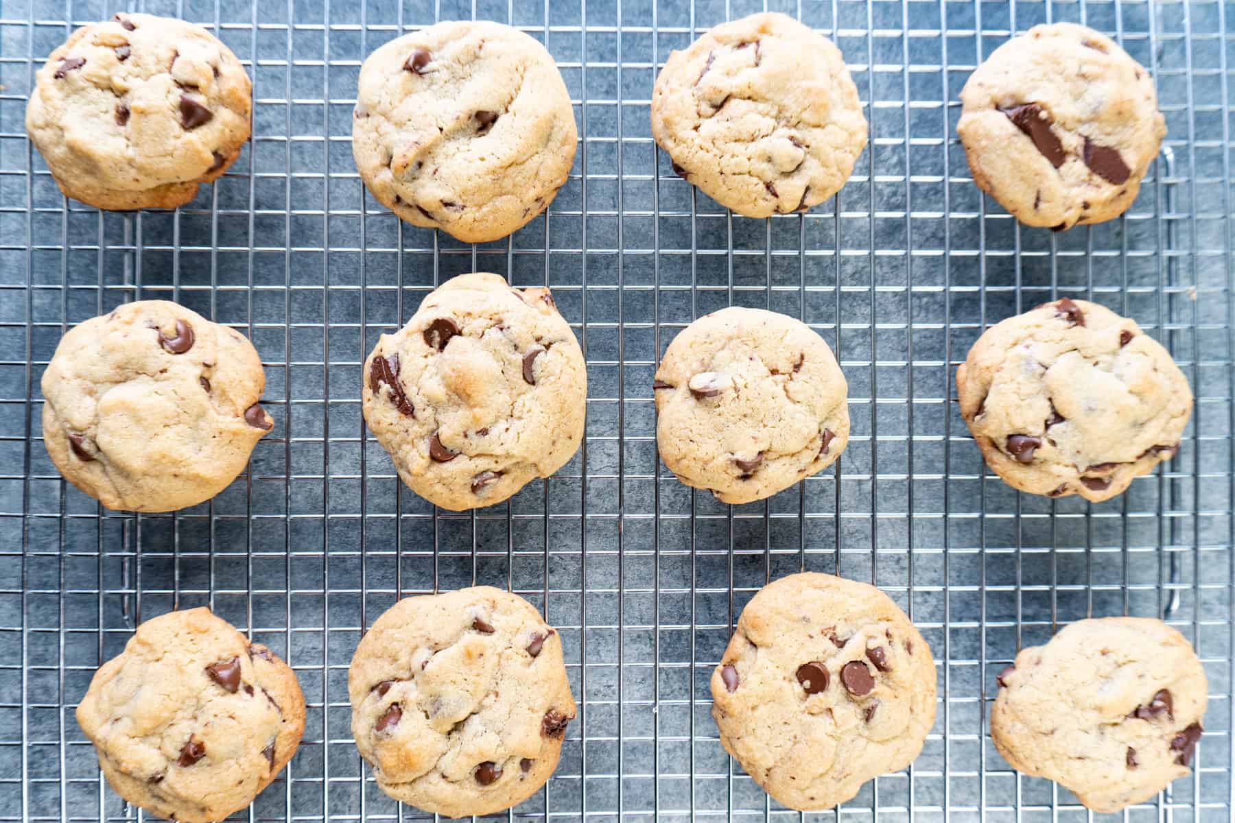 Betty Crocker Chocolate Chip Cookie Recipe cookies on cooling rack