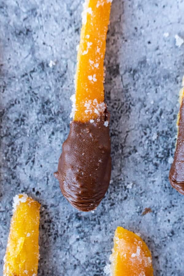 Candied Citrus Peels close up