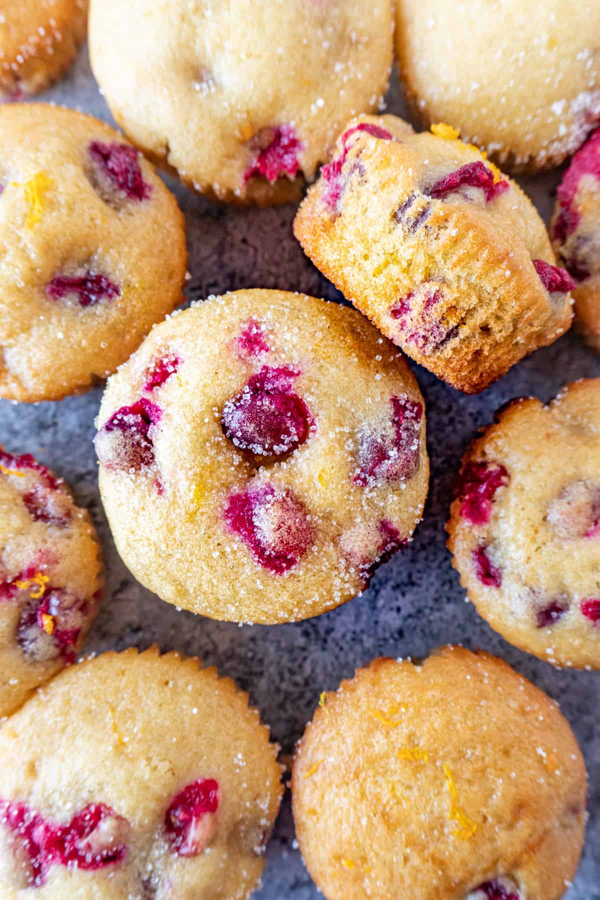 lots of muffins flatlay