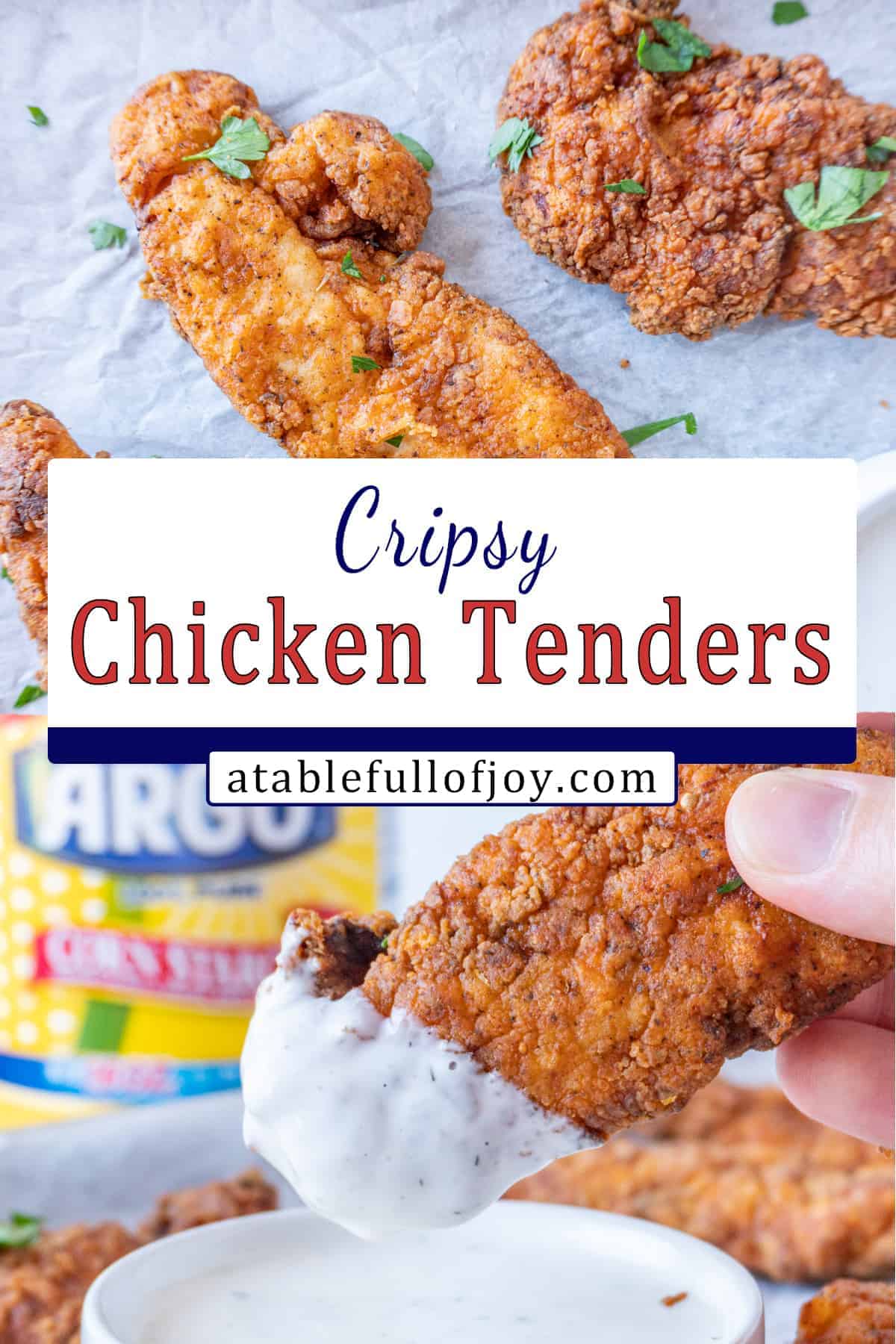 Chicken Tenders Pinterest Pin