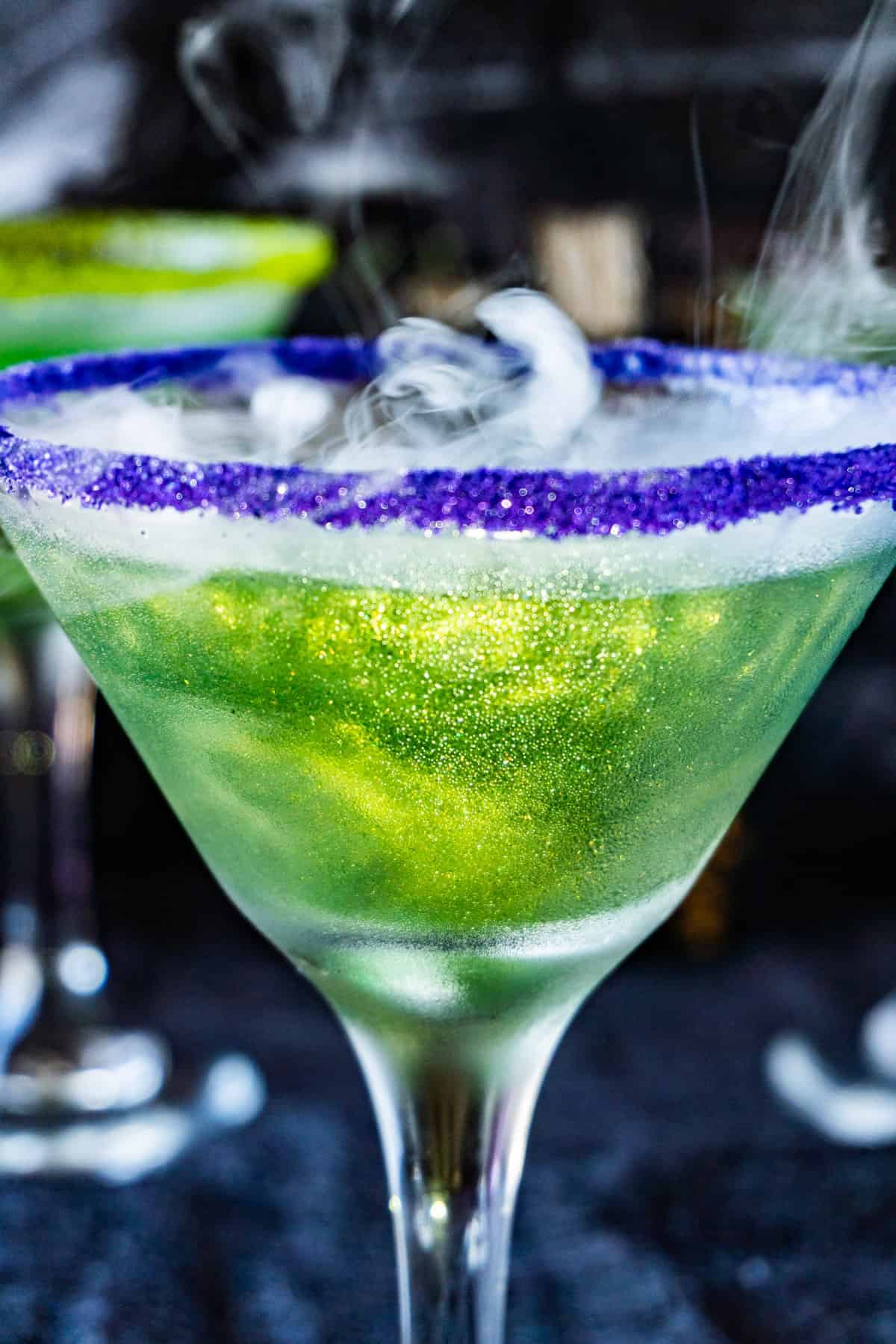 Witches Brew Cocktail close up