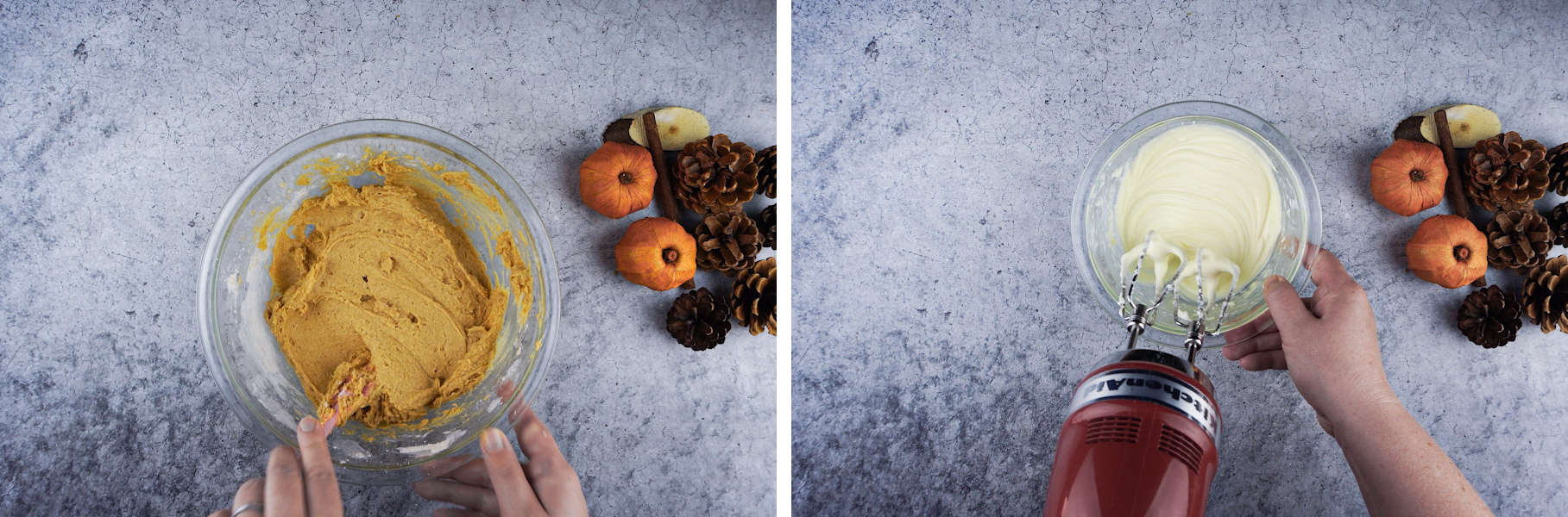 Pumpkin Bread Batter and Filling