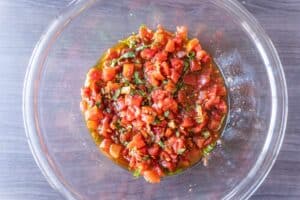 bruschetta in a bowl