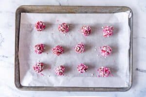 easy valentine cookies before baking