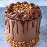 German Chocolate Cake Recipe Featured Image