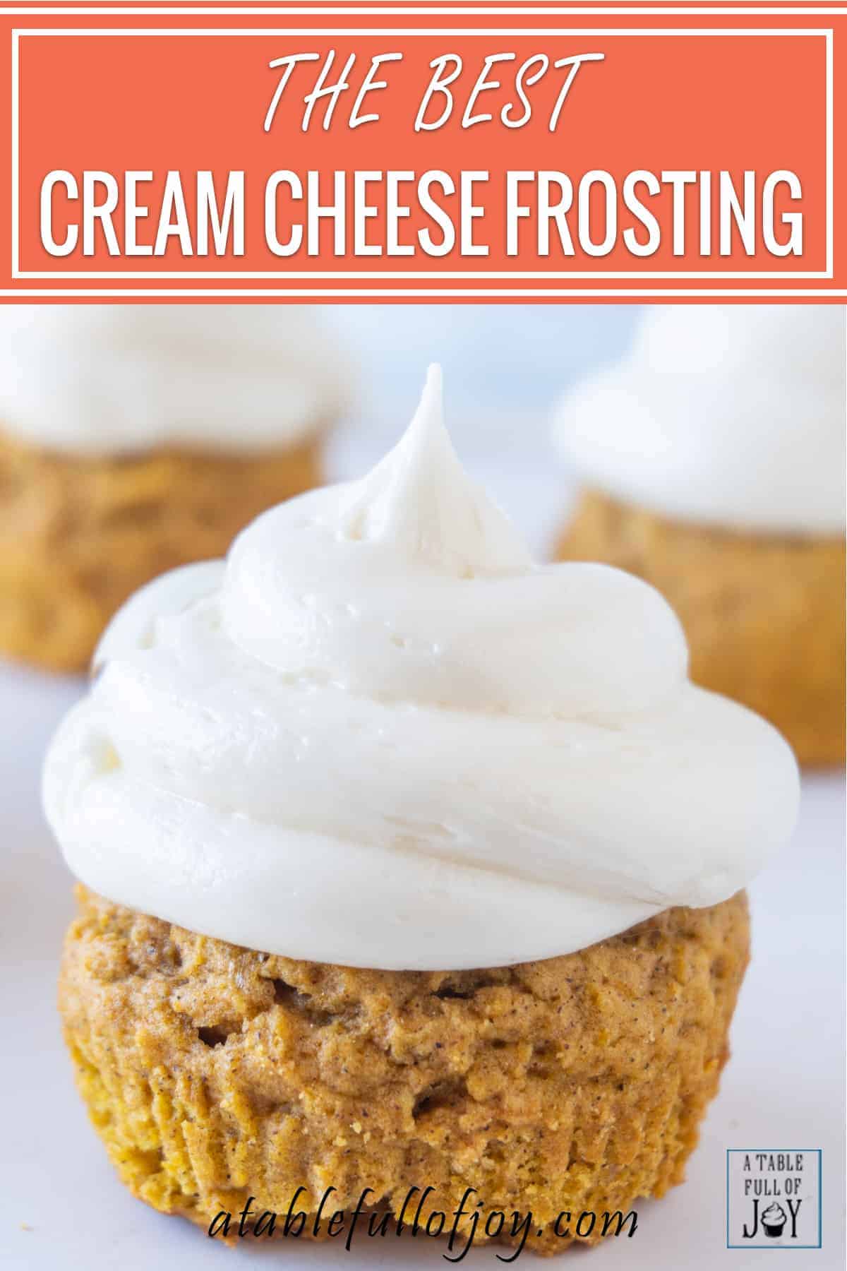 Cream Cheese Frosting Pinterest Pin