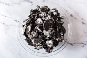 Oreos in chunks