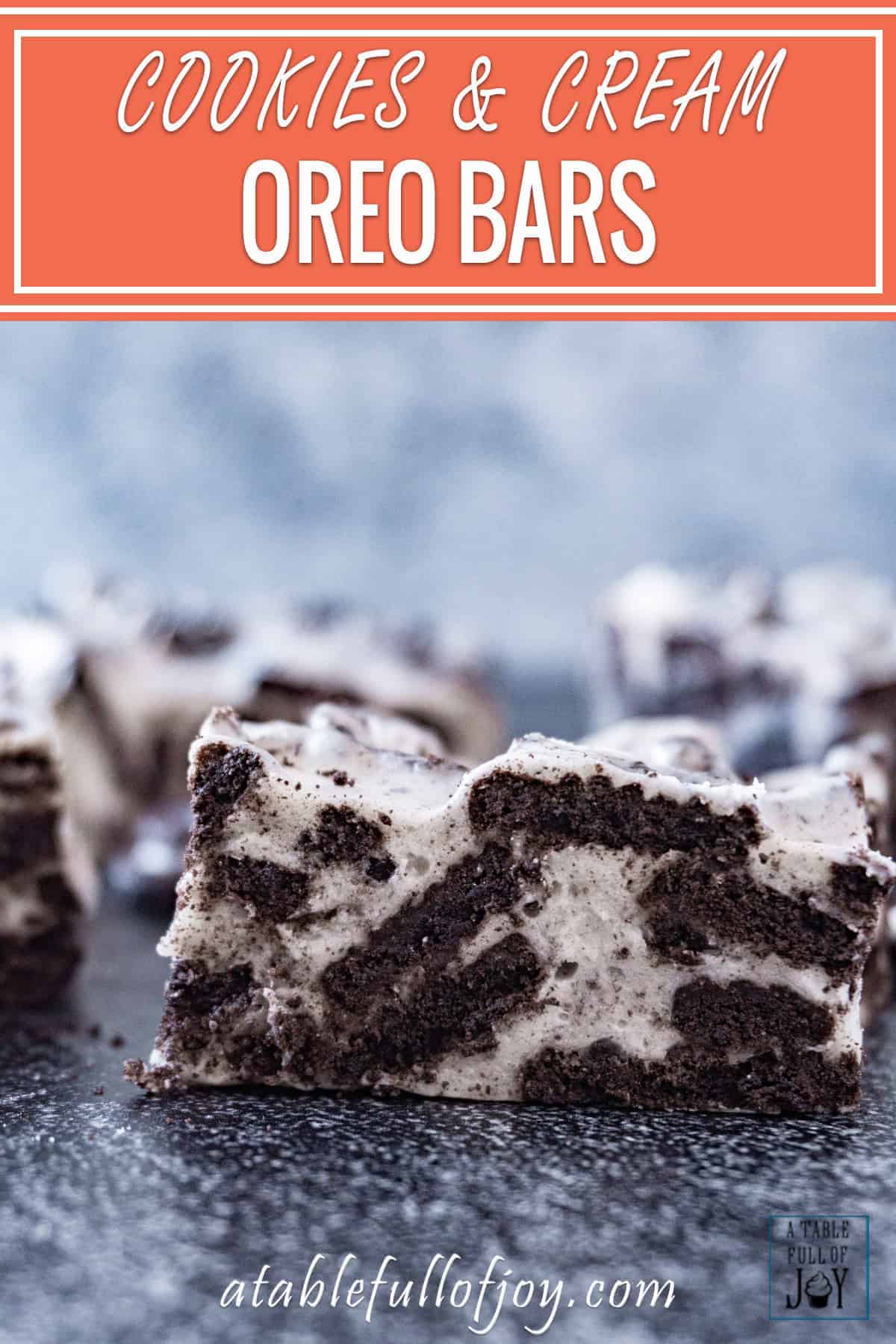 Oreo Bars Pinterest Pin