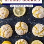 Lemon Cookie Pinterest Pin